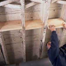 This Old House Tom Silva Shows Lot Of Ways To Fix A Squeaky Or Bouncy Floor Basementflooring Full House Remodel Old House Basement Remodeling