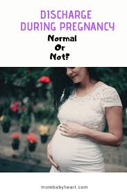 Most of the time, milky white discharge is a normal part of your menstrual cycle. Discharge During Pregnancy Normal Or Not Mom Baby Heart