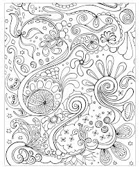 Flower coloring coloring pages free for kids. Face And Flowers Anti Stress Adult Coloring Pages