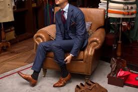 Lnsee Pull Up Your Socks Orazio Luciano Ariston Blue John Smedley Indigo Blue Cardigandrake S Burgundy Flora Blue Suit Brown Shoes Blue Suit Mens Fashion