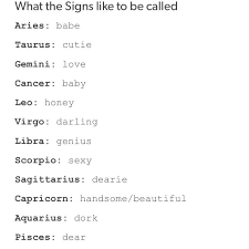 There are many people that you've interacted with, and they tell you they were born on the cusp. Astrology On Twitter What The Signs Like To Be Called Https T Co Qtlcwh5q9w
