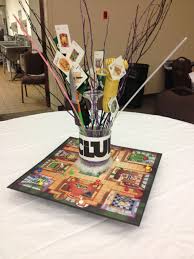 Clue Game Centerpiece Clue Games Clue Themed Parties Clue Party