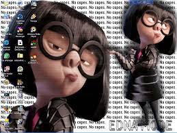 Check spelling or type a new query. No Capes Edna Mode Quotes Quotesgram