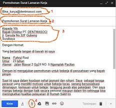 Contoh cara mengirim surat lamaran kerja online via email semakin berkembangnya teknologi, semakin mudah kita untuk melakukan suatu pekerjaan, salah sebelum kamu mengirim surat lamaran via email pastikan kamu sudah menyiapkan dan menscan semua berkas yang dibutuhkan. 15 Contoh Surat Lamaran Kerja Via Email Yang Baik Dan Benar Secara Resmi Dll