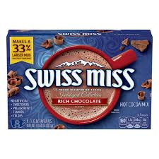 The average calories shown in the table covers varieties such as snickers, picnic. Save On Swiss Miss Indulgent Collection Hot Cocoa Mix Rich Chocolate 8 Ct Order Online Delivery Giant