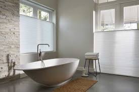 The white color exudes purity and freshness and a hint of gold accent raises its charm even more. How To Choose The Perfect Bathroom Blinds With Luxaflex Sa Decor Design