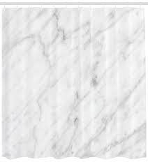 Finally, if you're dead set on marble but operating on a budget, consider a more economically priced cousin—cultured marble. Grey Gold White Striped Marble Bathroom Decor For Men And Women 50 W X 78 L Waterproof Washable Fabric Art Deco Shower Curtain Mitovilla Gray Marble Shower Curtain Set With Hooks Shower