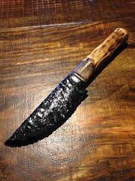 Obsidian knives or obsidian blades online for sale at atlanta cutlery. 76 Stone Knives Ideas Stone Flint Knapping Obsidian Blade