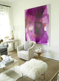 If you aren't up to painting, consider an orchid sofa along with a neutral hardwood or glass coffee table. How To Decorate With Radiant Orchid Color Pantone Color Of The Year 2014 Commercial Interior Design News