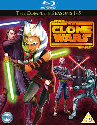 Star Wars Clone Wars Season 1 5 Blu Ray Region Free Star Wars Episodes Star Wars Episode Ii Clone Wars