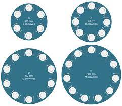 Diametre table ronde 6 personnes. Comment Bien Choisir Les Dimensions De Sa Table Decostock