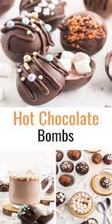 Hot Chocolate Bombs Recipe Diy Hot Chocolate Chocolate Bomb Hot Chocolate Recipes