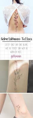 sternzeichen waren gestern jetzt sind geburtsblumen tattoos angesagt geburt blumen geburtsblume florale tattoos