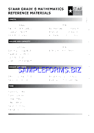 Math Chart Templates Samples Forms