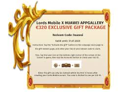 Redeem code tensura terbaru : Lords Mobile Redemption Codes 2020