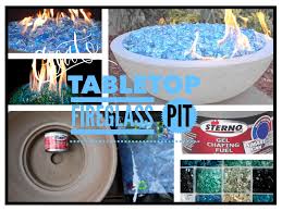 Tabletop Fire Glass Pit Glass Fire Pit Fire Glass Fire Pit Backyard