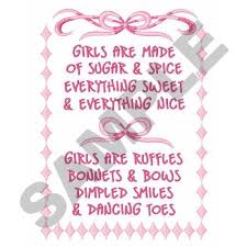 Letters Embroidery Design New Baby Girl Poem From Great Notions Baby Girl Poems Baby Poems Baby Girl Quotes