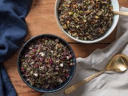 And what better way to serve wild rice with turkey than as a dressing? Wild Rice Salad For Thanksgiving Two Ways