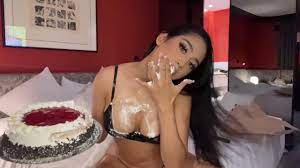Birthday Girl Latina with Huge Ass and Tits Eats Cake and Gets Super Dirty  - Pornhub.com