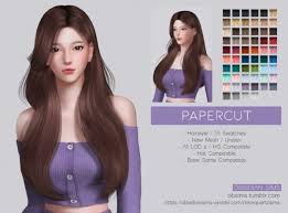 Each hairstyle is multicolor and supports all gender . Sims 4 Hair For Females Cc Downloads Spring4sims