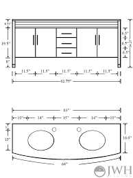 double bathroom sink dimensions autoiq.co