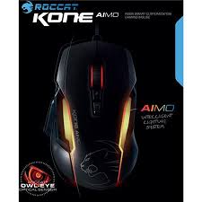 The kone aimo from roccat is a stylish and interesting peripheral that combines an agreeable price tag with an impressive feature set and software. Roccat Kone Aimo Rgba Smart Customization Wired Usb Gaming Mouse Black Roc 11 815 Bk