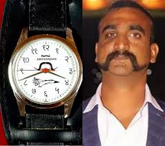 Customized HMT Watch with Abhinandan Varthaman Theme