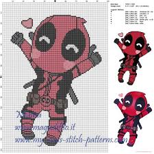 Deadpool Cross Stitch Pattern Free Cross Stitch Patterns Simple Unique Alphabets Baby Geek Cross Stitch Marvel Cross Stitch Cross Stitch Patterns