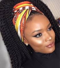 40 Stylish And Super Chic Braided Updos Crochet Braids Hairstyles Scarf Hairstyles Braided Hairstyles