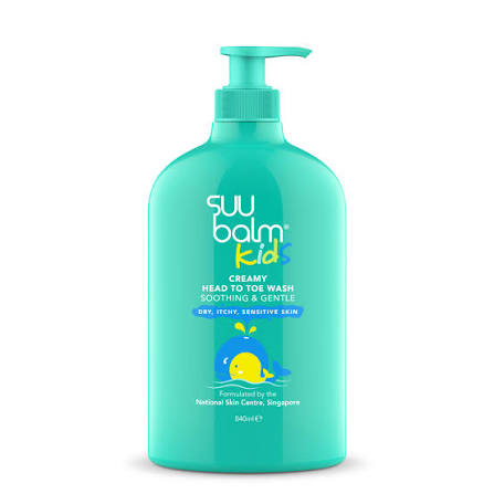 Suu Balm Kids Creamy Head to Toe Wash — Baby Head & Body Wash