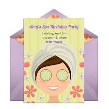 It's no wonder that people throw parties surrounding a spa day. Free Spa Party Online Invitation Punchbowl Com