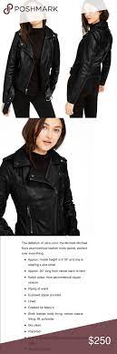 Michael Kors Leather Belted Moto Jacket Michael Kors Michael Kors Jackets Moto Jacket