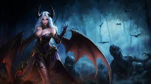 Devil wallpapers, desktop wallpaper » goodwp devil wallpaper hd 1600×1000. Demon Warrior Woman 4k Ultra Hd Wallpaper Background Image 3840x2160
