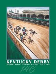 The derby is the first part of the american triple crown followed by the preakness stakes. Official Art Of 2020 Kentucky Derby Unveiled Bloodhorse