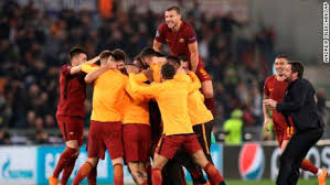 Manchester united fc ­ as roma match report. Roma Stun Barcelona Advance To Champions League Semifinal Cnn