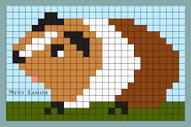 Image Du Blog Looms Centerblog Net Dessin Quadrille Motifs Animal Tricoter Une Couverture