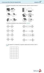 Examen Para Primaria Cuarto Grado Cuarto Grado Matematicas De Sexto Grado Matematicas Cuarto Grado