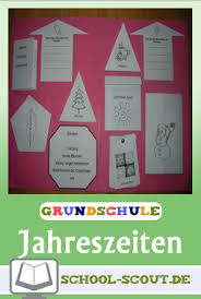 Jetzt zum kostenlosen download ✅ ohne registrierung! Lapbook Jahreszeiten Unterrichtsmaterial Vorlagen