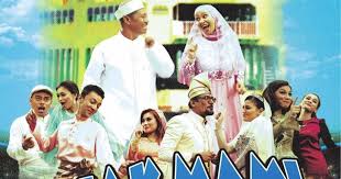 Where else you can get the best nan cheese with chicken tandoori in kk other than anak mami restaurant? Poster Filem Malaysia Anak Mami Nasi Kandaq