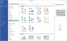 Visio Like Software More Templates And Examples Free Download