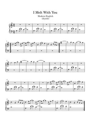Play Official version of I Melt With You Sheet Music by Jason Mraz, Modern  English for Piano, Vocals | MuseScore.com