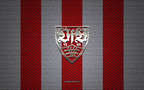 Find the best germany national football team wallpapers on getwallpapers. Vfb Stuttgart Logo German Football Club Metal Emblem Red And White Metal Mesh Background Hd Wallpaper Peakpx