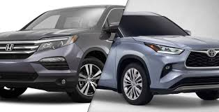 2020 competitors based on manufacturers' data as of 9/19/19. 2020 Toyota Highlander Vs 2019 Honda Pilot Spec Comparison Motor Illustrated