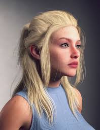 dForce CS Hannah Hair for Genesis 9