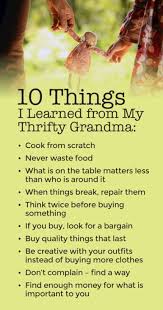Things My Grandma Taught Me About Life And Money Centsai Money Lessons Frugal Money Saving Tips