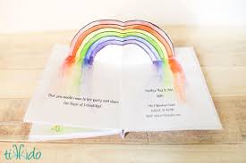 Cards can be made with standard craft supplies like glue and colored construction paper. Easy Pop Up Card Invitation Tutorial Tikkido Com