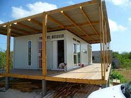 Shipping Container Tiny House In Bonaire Building A Container Home Sea Container Homes Container House