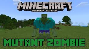 Back again for more modded skyblock fun! Mutant Zombie Addon Showcase Minecraft Bedrock Edition Youtube