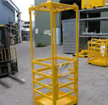 Crane Work Platform Man Cage with Roof (1 Man)