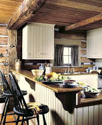 Pin By Aga P On My Style Tiny House Kitchen Log Home Kitchens Small Country Kitchens